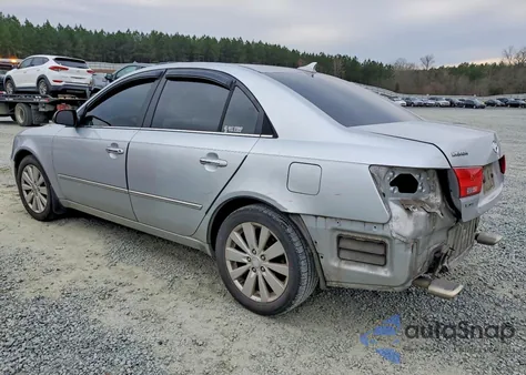 2009 Hyundai Sonata Se z USA, uszkodzony, nr VIN 5NPEU46F99H551461